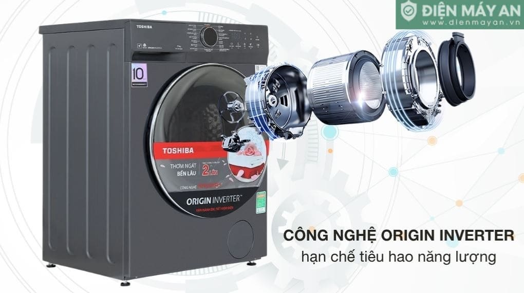 Máy giặt Toshiba Inverter 11 kg TW-T21B120UWV(MG)
